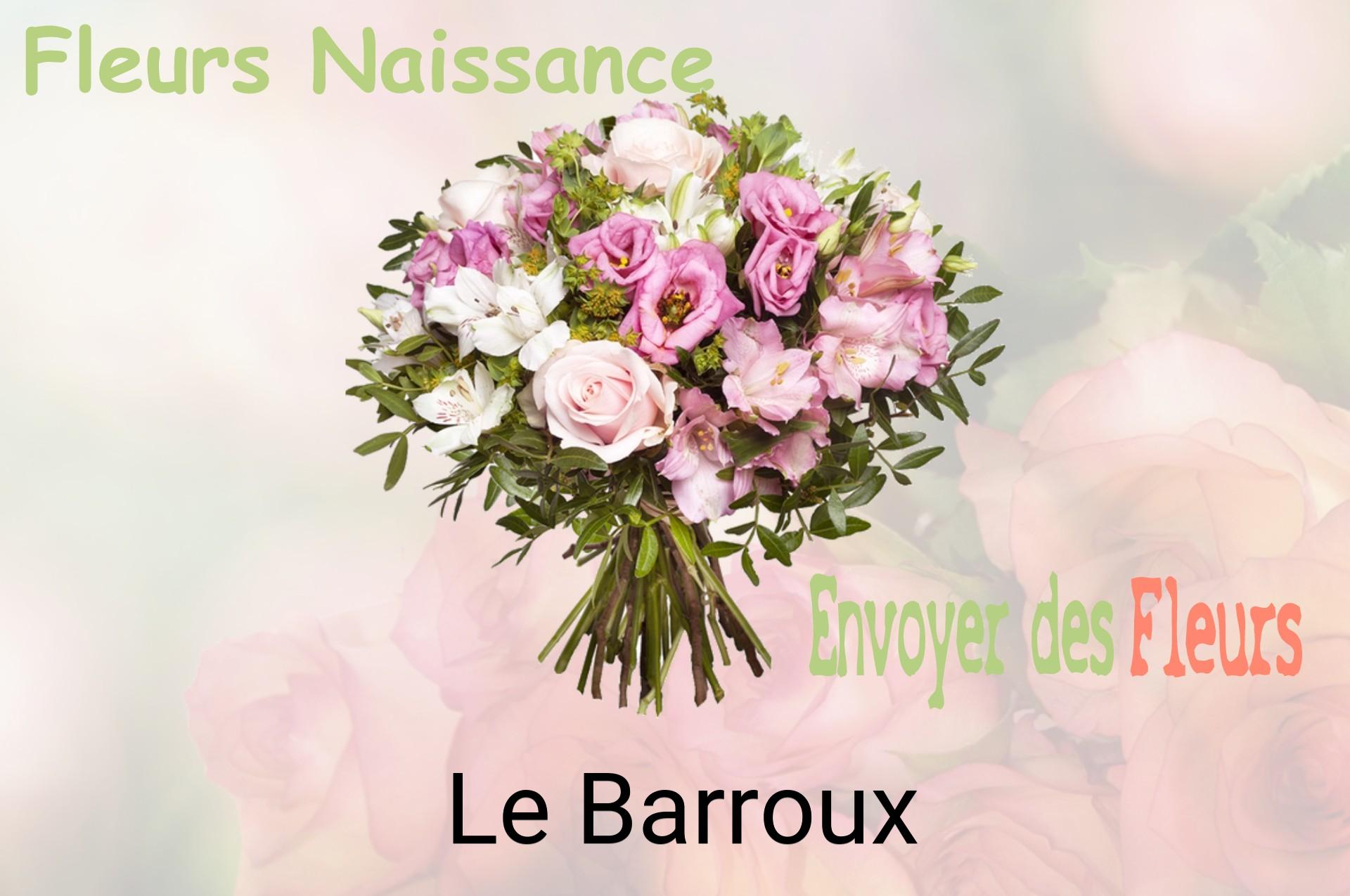 Bouquet de fleurs de naissance livré à Le Barroux